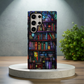 Whimsical Bookshelf Phone Case – A Magical Library with Everyday Protection