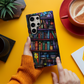 Whimsical Bookshelf Phone Case – A Magical Library with Everyday Protection