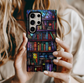 Whimsical Bookshelf Phone Case – A Magical Library with Everyday Protection