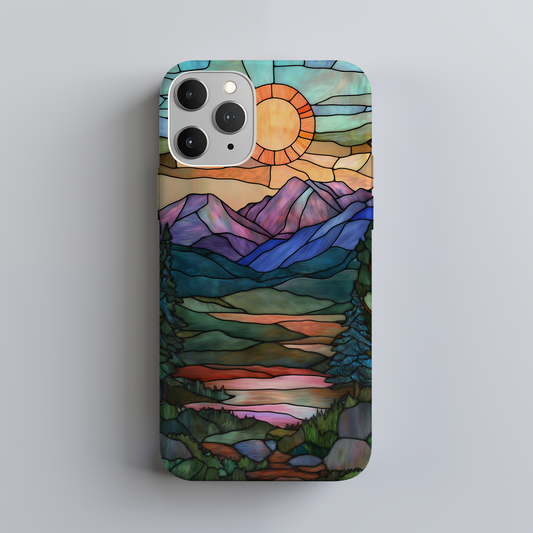 Serene Mountain Phone Case – Majestic Peaks with Everyday Protection