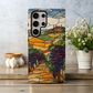 Serene Vineyard Phone Case – Rustic Elegance with Everyday Protection
