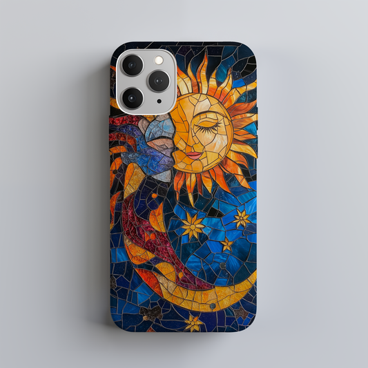 Sun & Moon Phone Case – Celestial Harmony with Everyday Protection