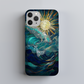 Sun Rays & Waves Phone Case – Radiant Energy with Everyday Protection