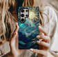 Sun Rays & Waves Phone Case – Radiant Energy with Everyday Protection