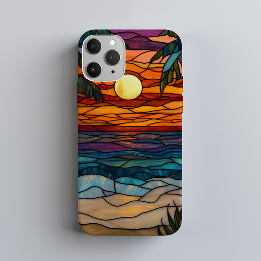 Sunset Phone Case – Radiant Horizons with Everyday Protection