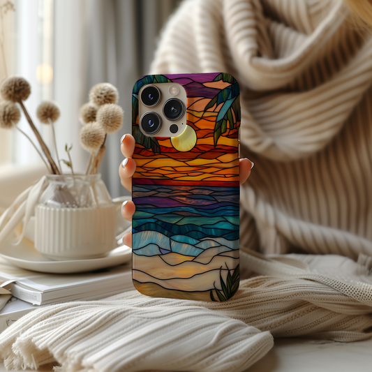Sunset Phone Case – Radiant Horizons with Everyday Protection