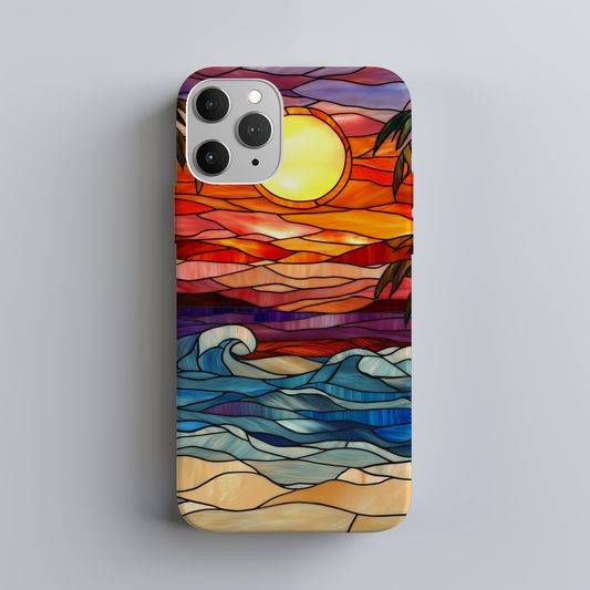 Sunset Phone Case – Radiant Horizons with Everyday Protection