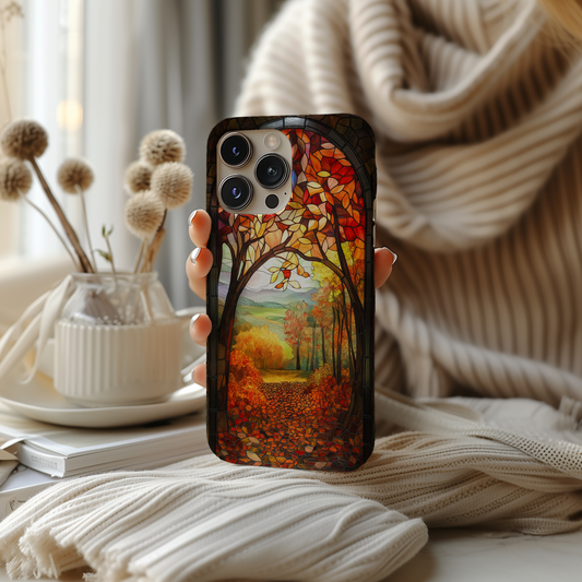 Vibrant Autumn Phone Case – A Burst of Fall Colors with Everyday Protection