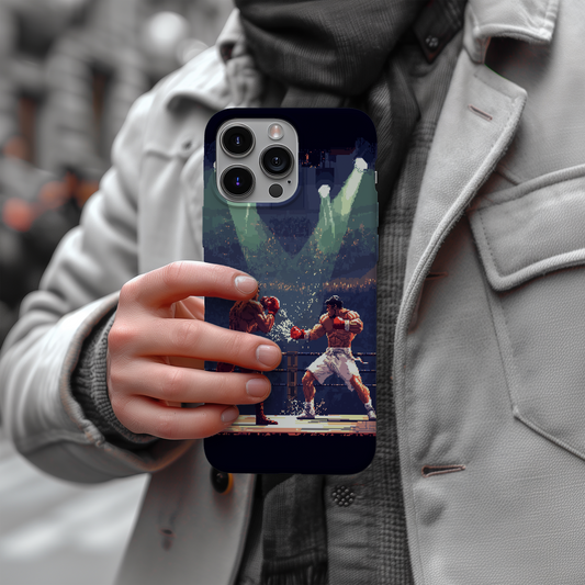 Retro Boxing Game Phone Case – Classic Arcade Fun with Everyday Protection
