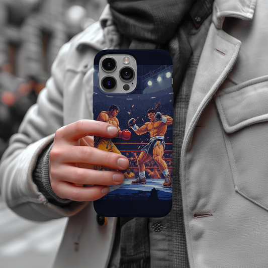 Retro Boxing Game Phone Case – Classic Arcade Fun with Everyday Protection