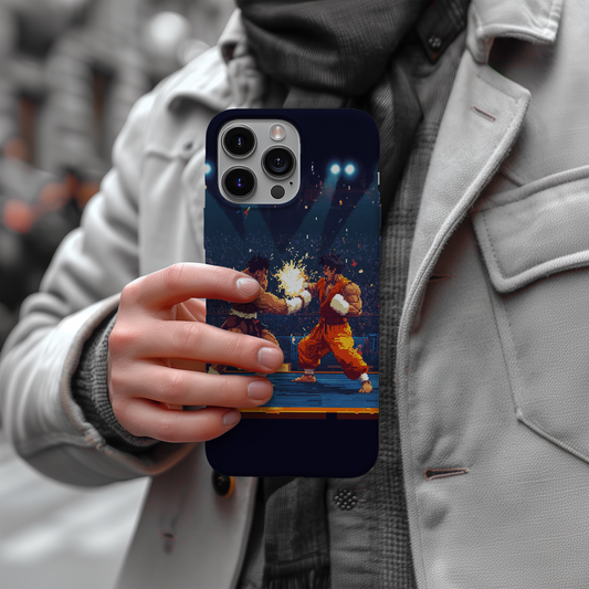 Retro Boxing Game Phone Case – Classic Arcade Fun with Everyday Protection