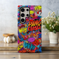 Pop Art Comic Phone Case – Bold Graphics with Everyday Protection