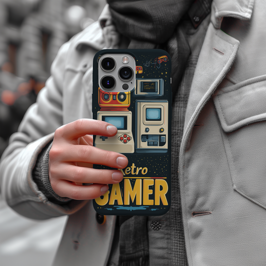 Retro Gamer Phone Case – Classic Gaming Nostalgia with Everyday Protection