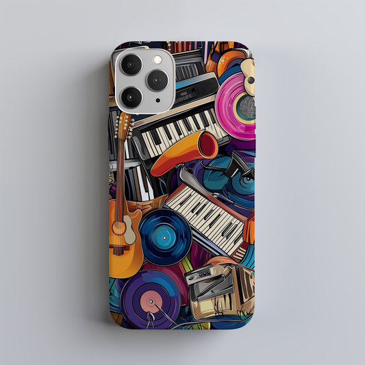 Music Medley Phone Case – A Symphony of Style with Everyday Protection