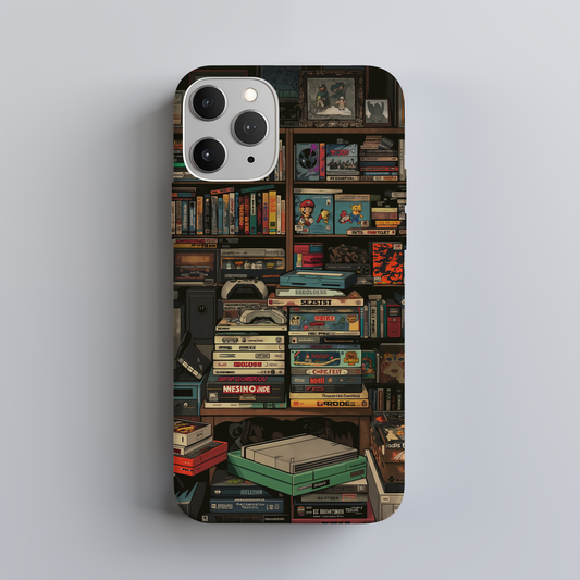 Retro Game Systems Phone Case – Nostalgic Gaming Fun with Everyday Protection