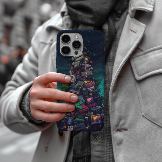 Retro Game Systems Phone Case – Nostalgic Gaming Fun with Everyday Protection