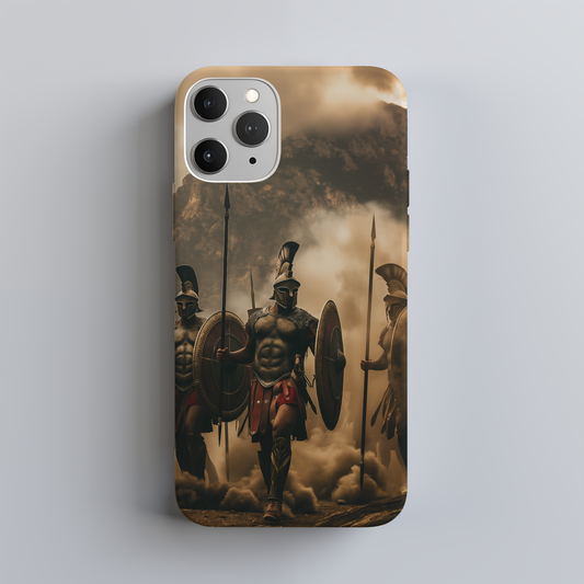 Spartan Warriors Phone Case – Timeless Valor with Everyday Protection