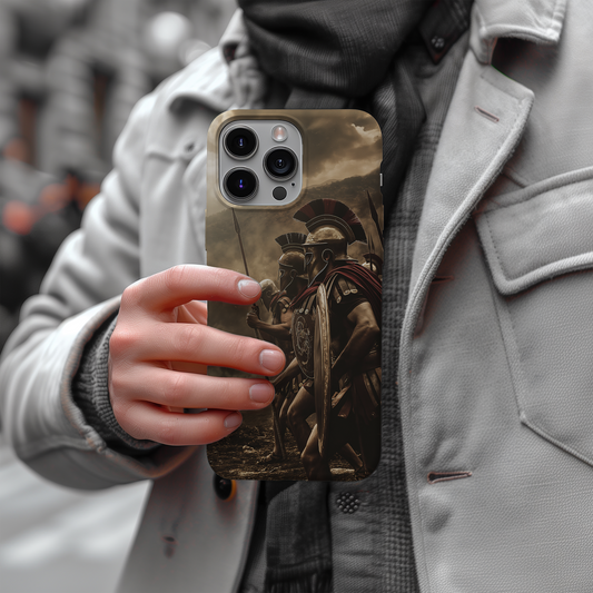Spartan Warriors Phone Case – Timeless Valor with Everyday Protection