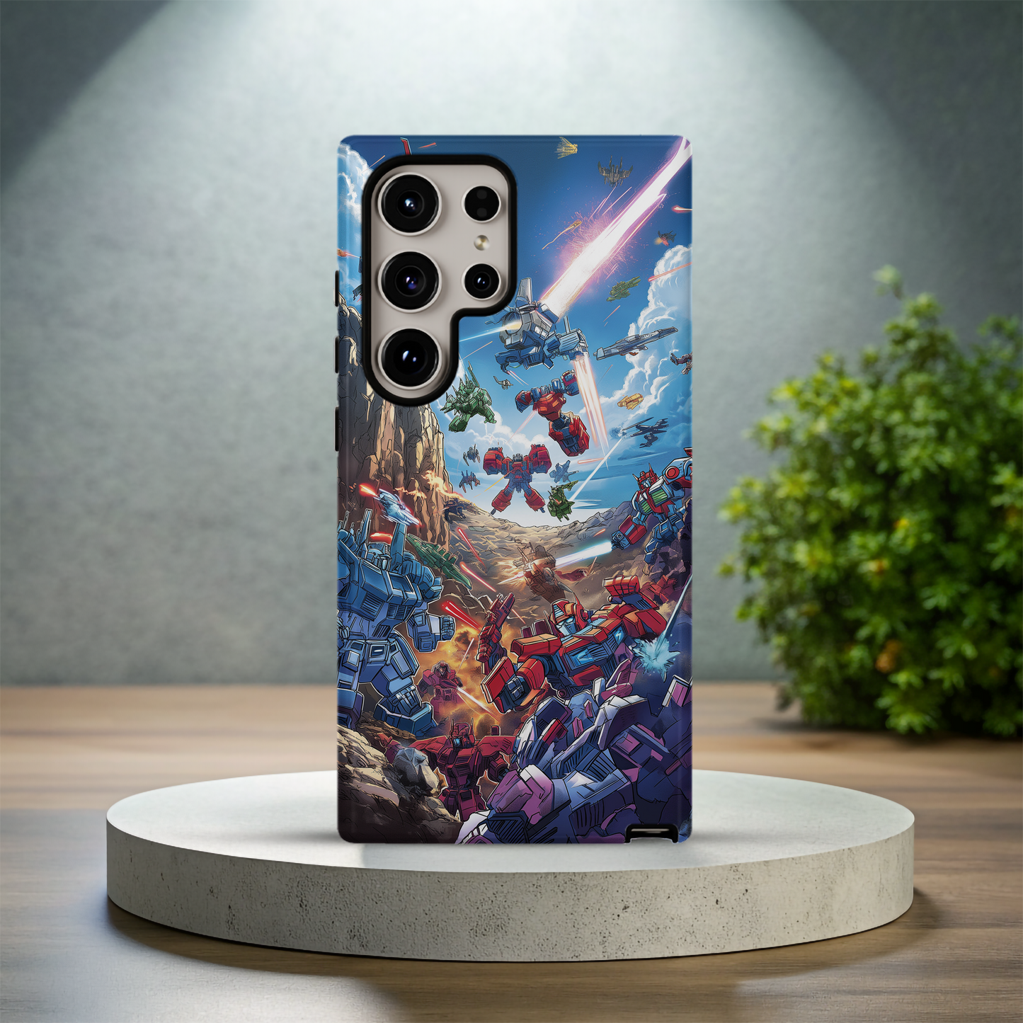 Retro Space Robots Phone Case – Futuristic Nostalgia with Everyday Protection