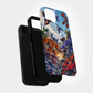 Retro Space Robots Phone Case – Futuristic Nostalgia with Everyday Protection