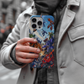Retro Space Robots Phone Case – Futuristic Nostalgia with Everyday Protection