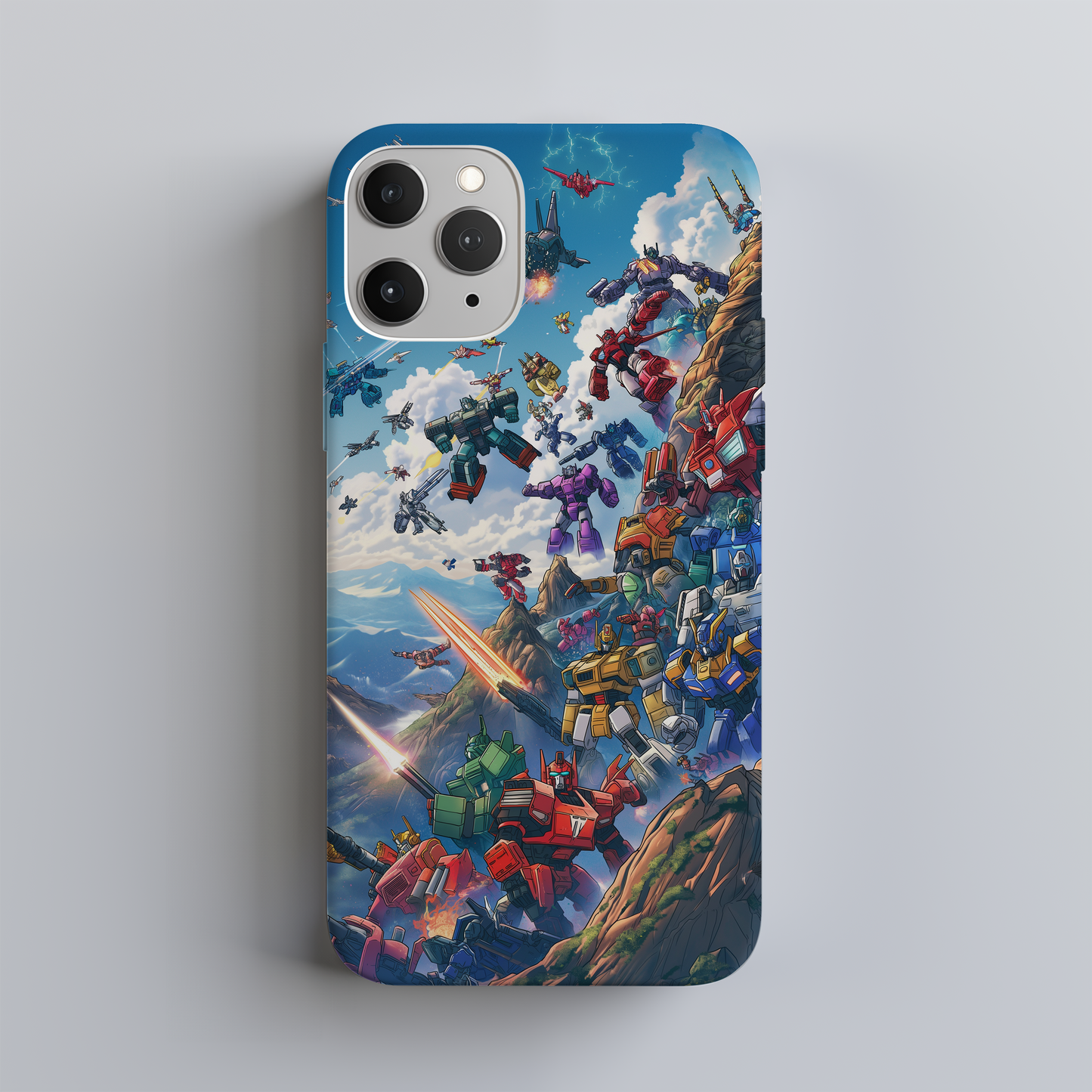 Retro Space Robots Phone Case – Futuristic Nostalgia with Everyday Protection