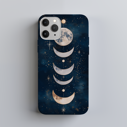 Moon Phases Phone Case – Lunar Beauty with Everyday Protection