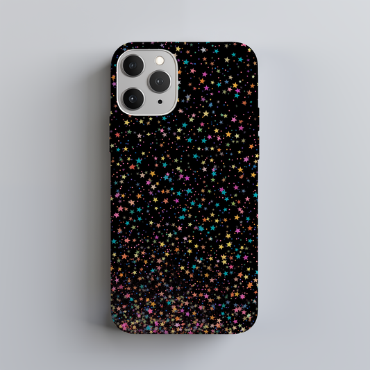 Holographic Stars Phone Case – Cosmic Shine with Everyday Protection
