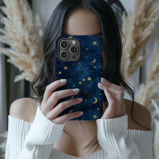 Starry Night Phone Case – Celestial Beauty with Everyday Protection