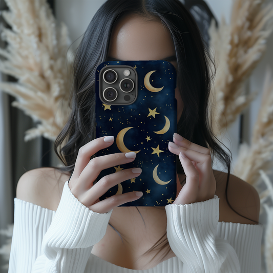 Starry Night Phone Case – Celestial Beauty with Everyday Protection