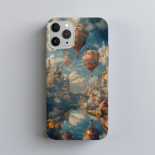 Whimsical Hot Air Balloons Phone Case – Soaring Dreams with Everyday Protection
