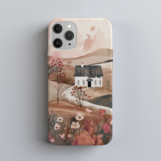 Vintage Cottage Phone Case – Cozy Charm with Everyday Protection