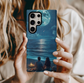 Couple Under the Moonlight Phone Case – Romantic Serenity with Everyday Protection
