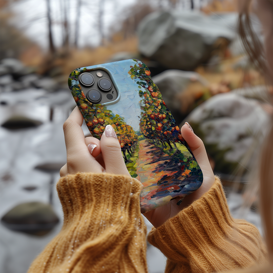 Vintage Fruit Orchard Phone Case – Rustic Charm with Everyday Protection