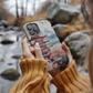 Vintage Japanese Village Phone Case – Tranquil Tradition with Everyday Protection