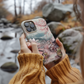 Vintage Japanese Village Phone Case – Tranquil Tradition with Everyday Protection