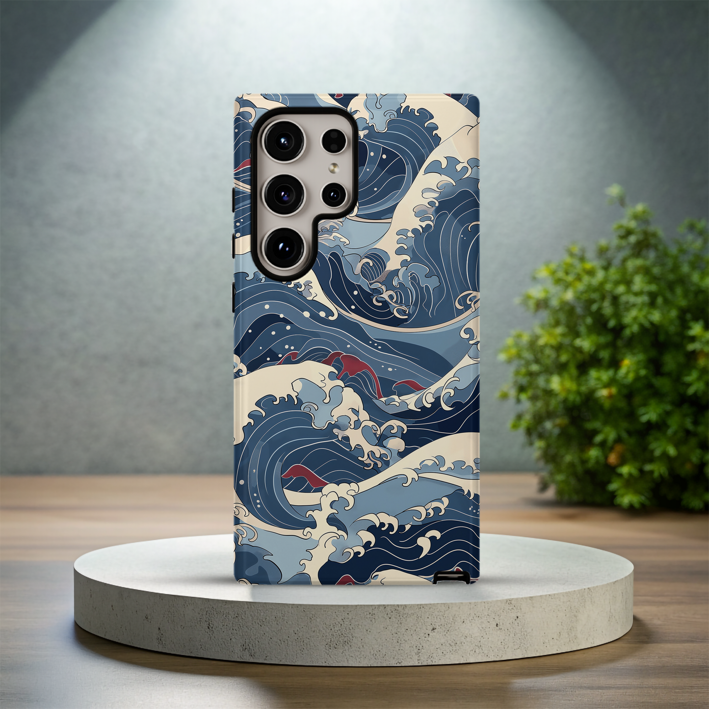 Japanese Waves Phone Case – Timeless Elegance with Everyday Protection