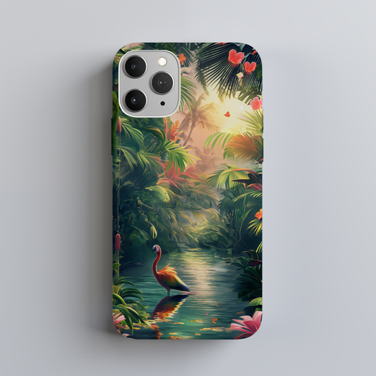 Tropical Paradise Phone Case – Escape to Island Bliss with Everyday Protection