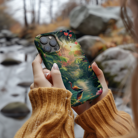 Tropical Paradise Phone Case – Escape to Island Bliss with Everyday Protection