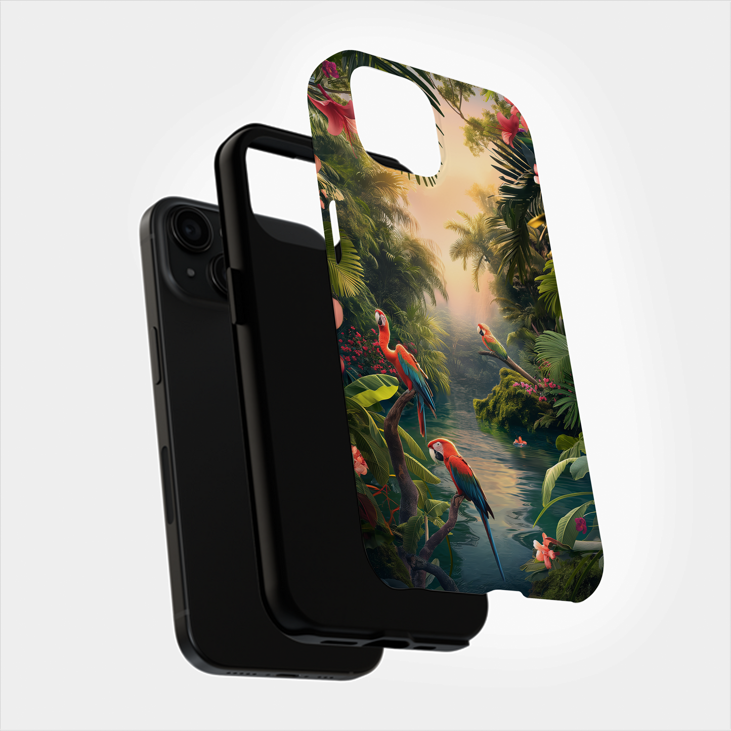 Tropical Paradise Phone Case – Escape to Island Bliss with Everyday Protection