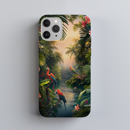 Tropical Paradise Phone Case – Escape to Island Bliss with Everyday Protection
