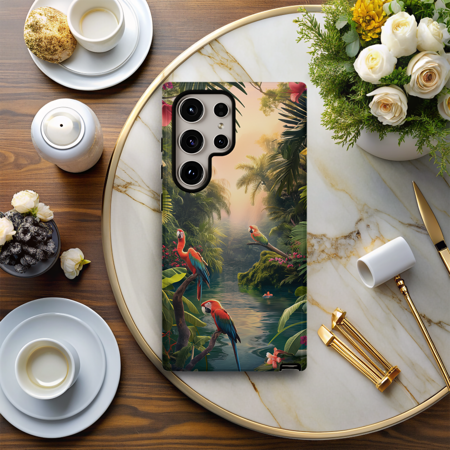 Tropical Paradise Phone Case – Escape to Island Bliss with Everyday Protection