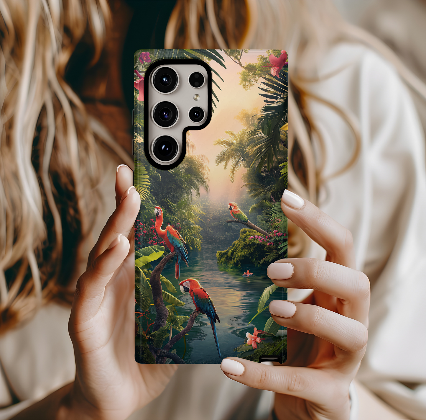 Tropical Paradise Phone Case – Escape to Island Bliss with Everyday Protection