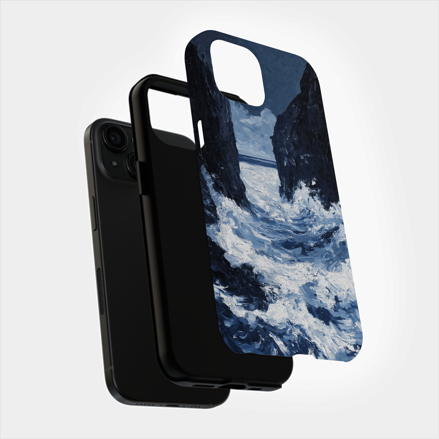 Vintage Towering Cliffs Phone Case – Majestic Landscapes with Everyday Protection