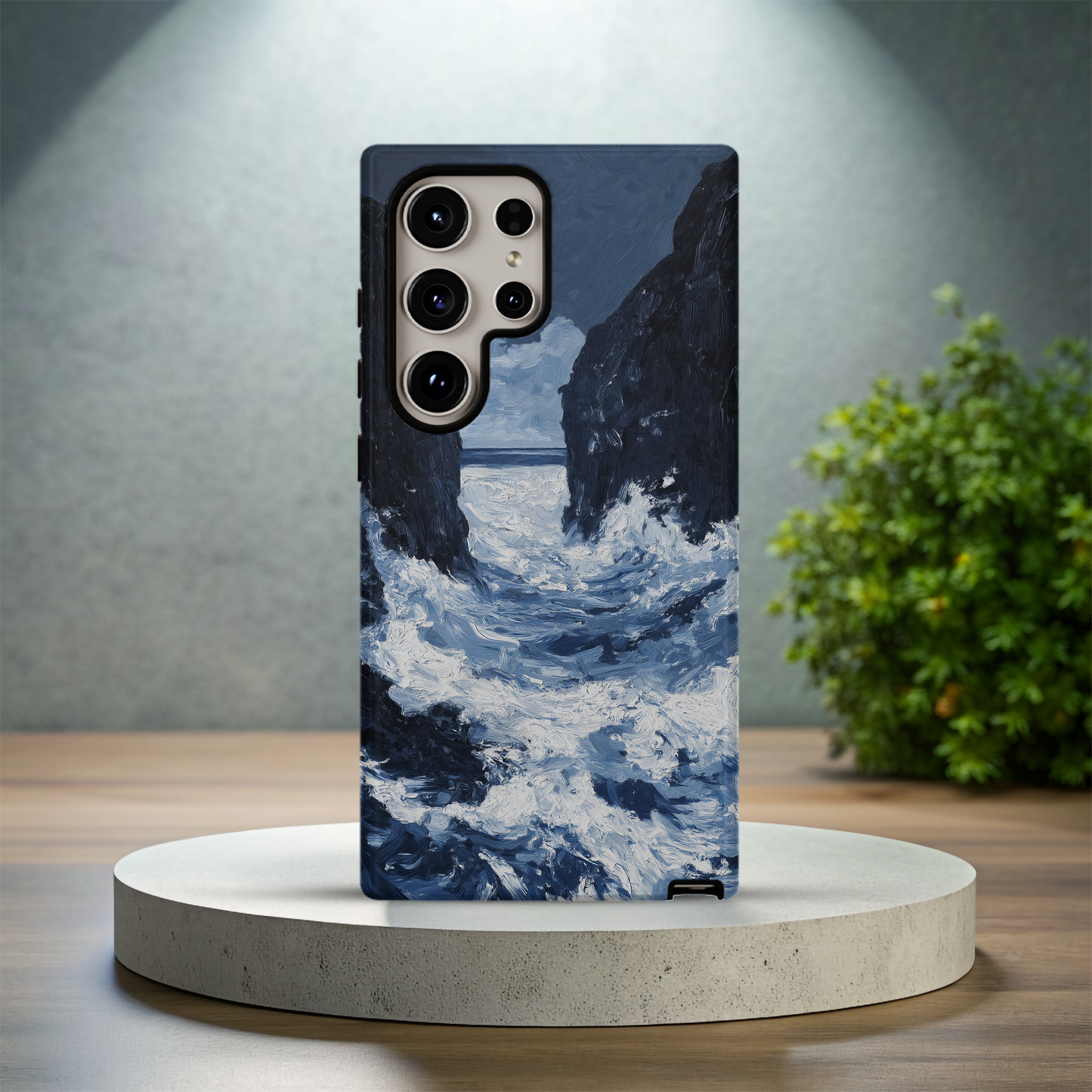 Vintage Towering Cliffs Phone Case – Majestic Landscapes with Everyday Protection