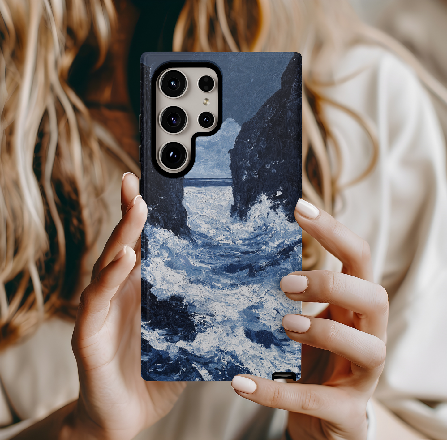 Vintage Towering Cliffs Phone Case – Majestic Landscapes with Everyday Protection