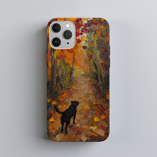 Vintage Woodland Path Phone Case – Timeless Nature with Everyday Protection
