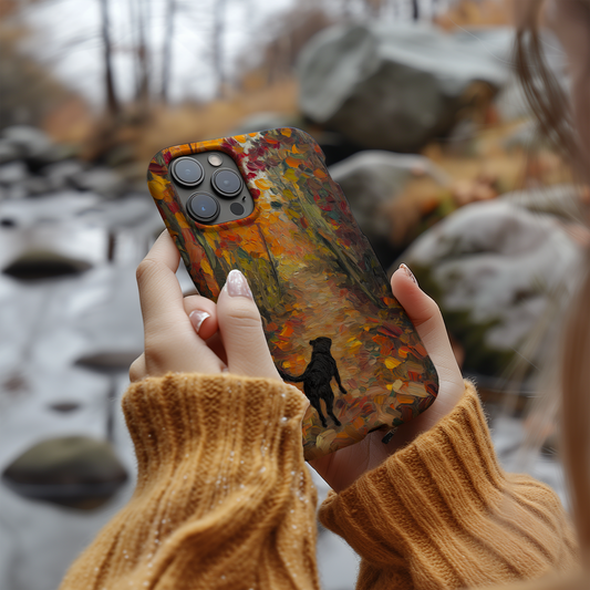 Vintage Woodland Path Phone Case – Timeless Nature with Everyday Protection