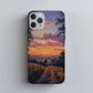 Sunset Over Country Phone Case – Golden Hour Serenity with Everyday Protection