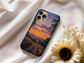 Sunset Over Country Phone Case – Golden Hour Serenity with Everyday Protection